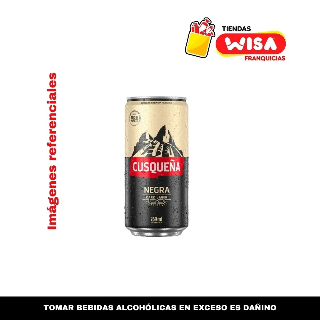Cerveza Cusqueña Negra Lata 355 ML