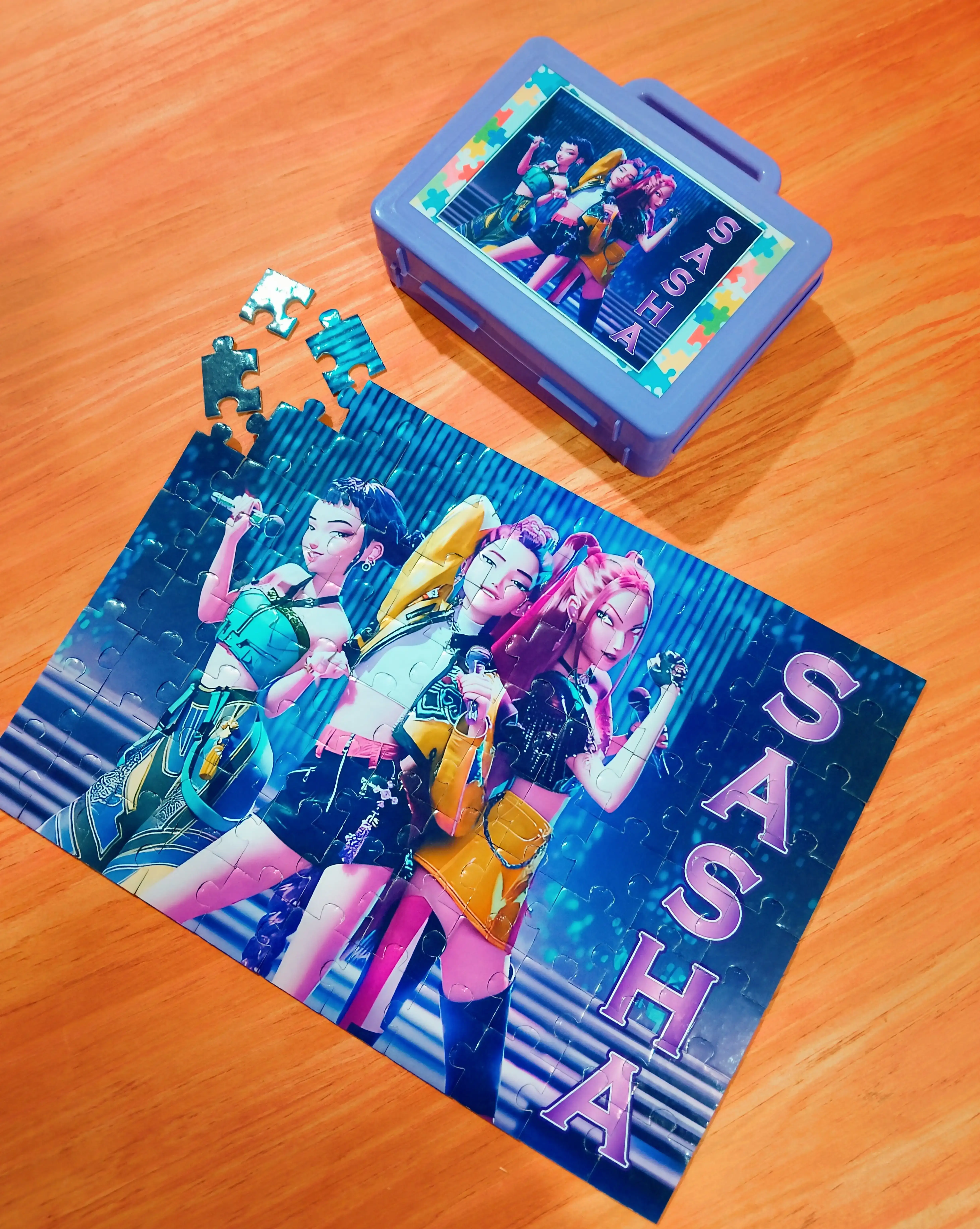 Pack puzzle + mini valija 2