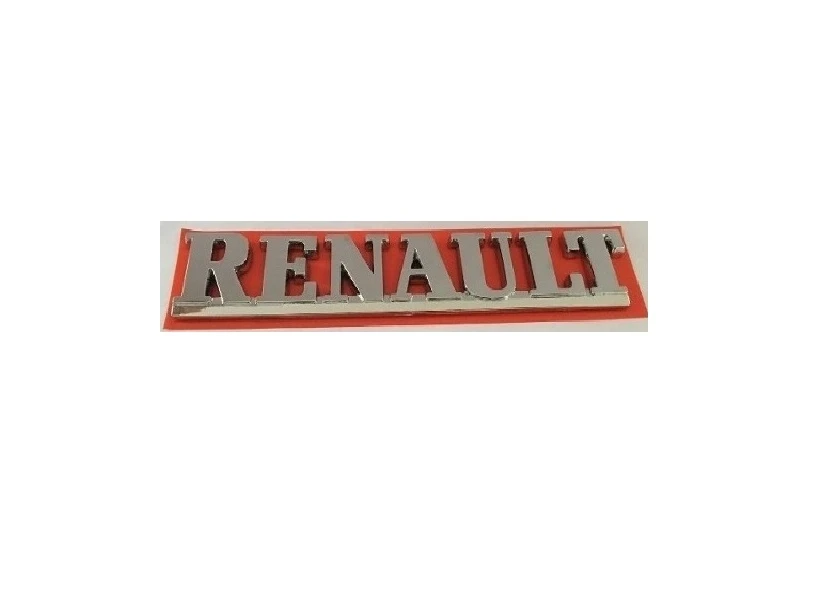 Letrero Renault Grande / Sandero /  Logan 2009- 2012 ( cromado )  / 1366
