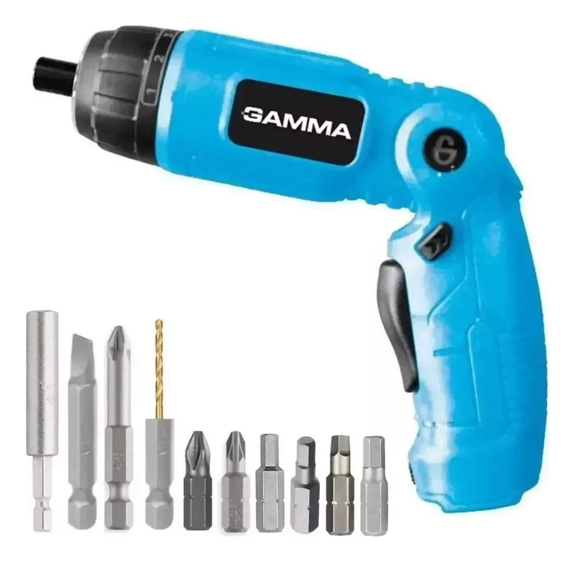 ATORNILLADOR INALÁMBRICO GAMMA 3.6V + 10 PUNTAS