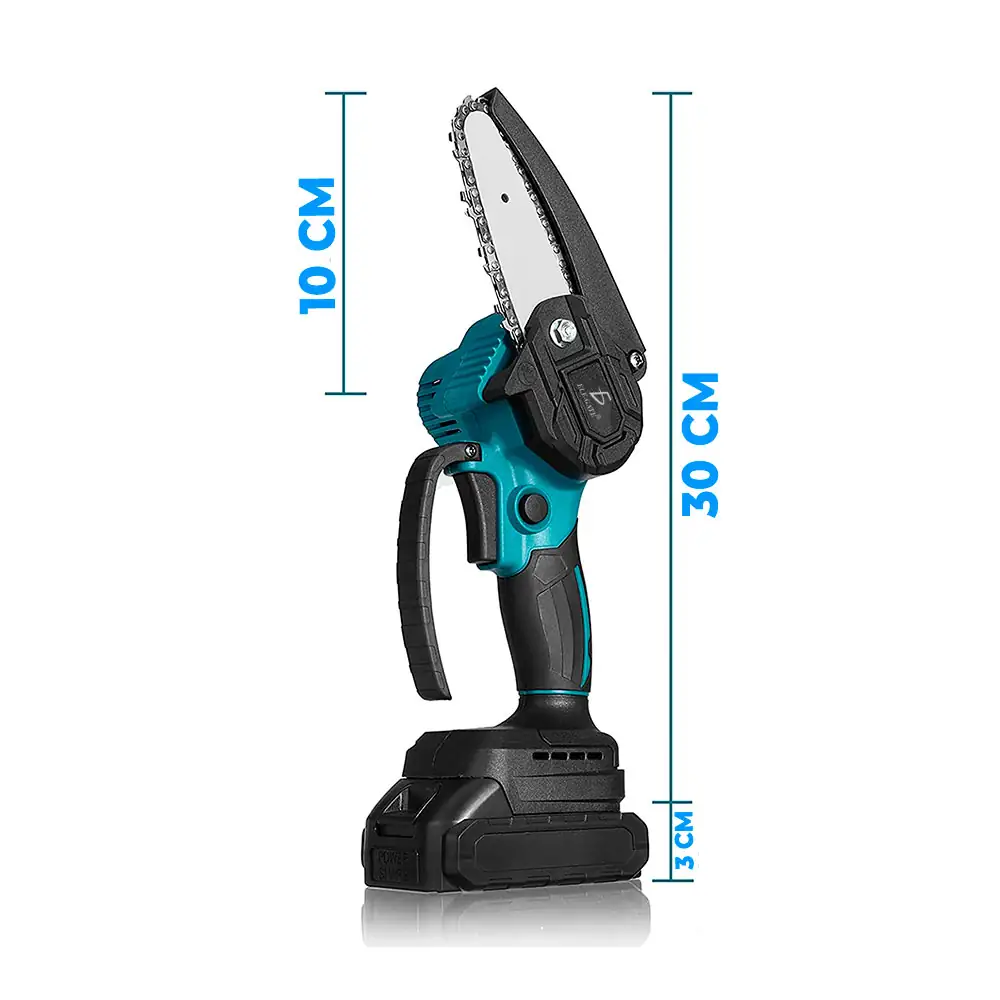 Motosierra Electrica Portátil Inalámbrica Mini 2 Baterías  3