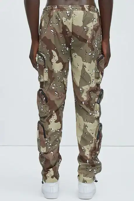 Cargo Slim Nylon Pants - L 3