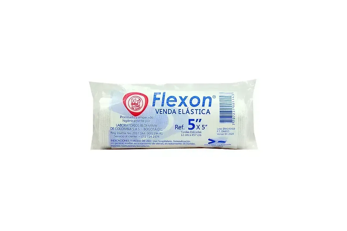 VENDA ELASTICA 5X5 FLEXON