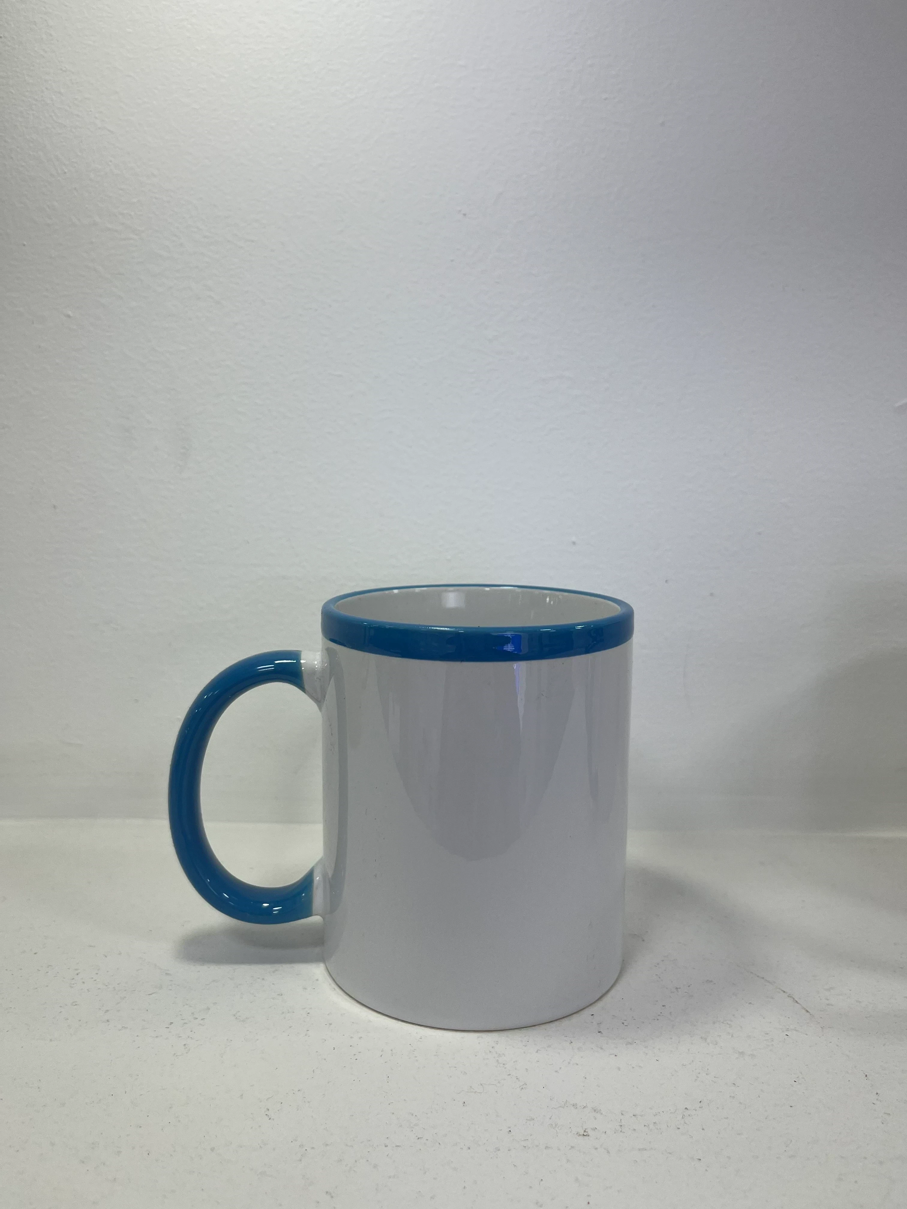 Mug Oreja Y Borde Color Superior 2