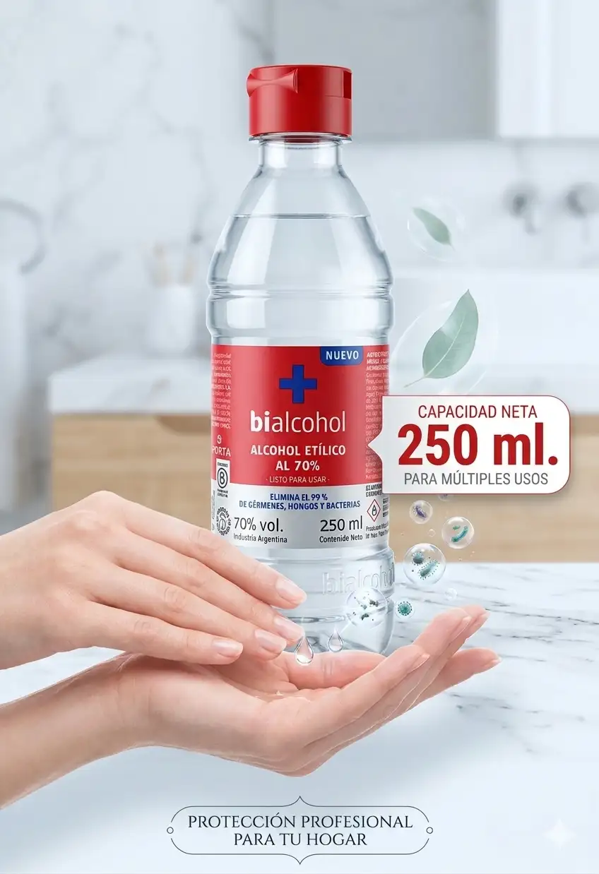 Alcohol x 250ml. 70% Vol.
