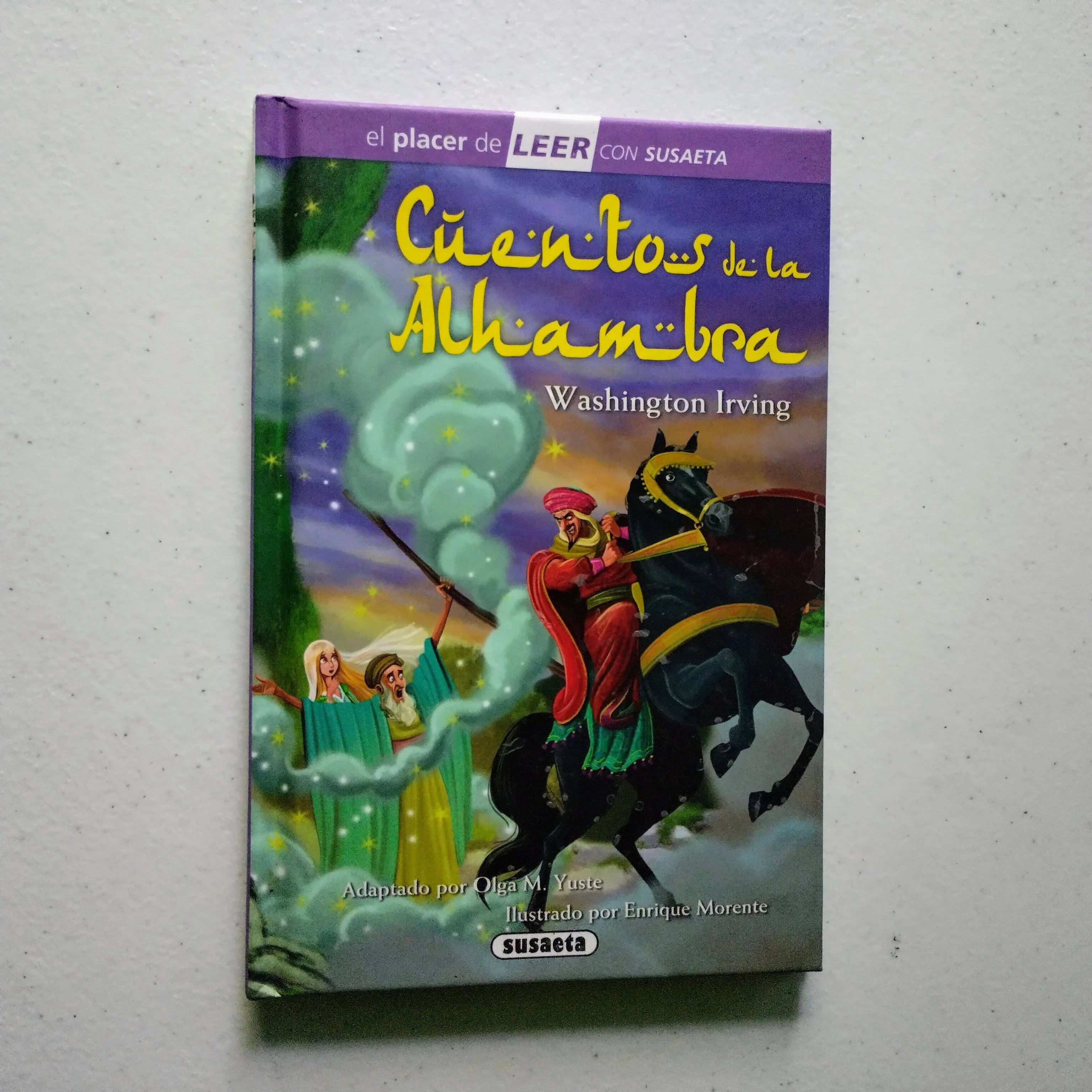 Cuentos de la Alhambra, Washington Irving, infantil 