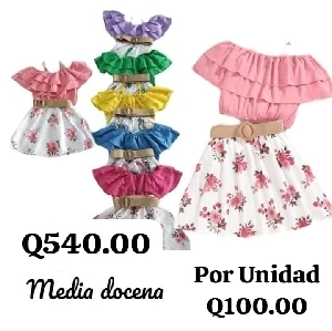 TRAJE DD FLORES DE DAMA