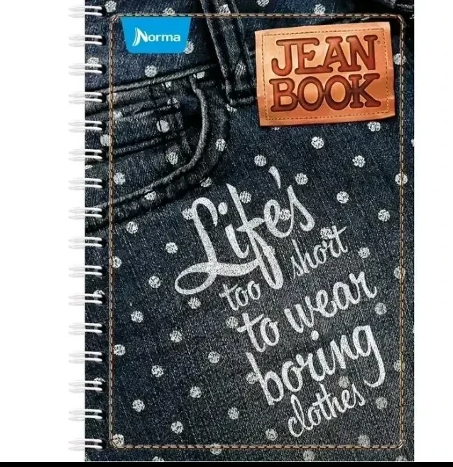 Cuaderno francés blanco jeanbook 100 hojas espiral   2