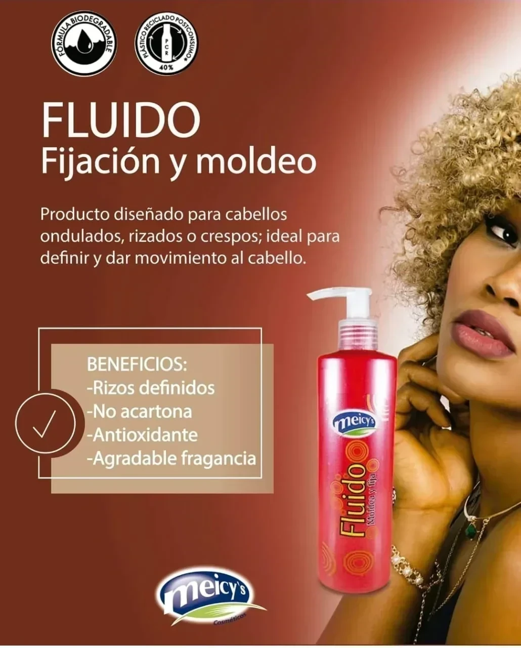 meicys fluido para rizos tarro x240 ml