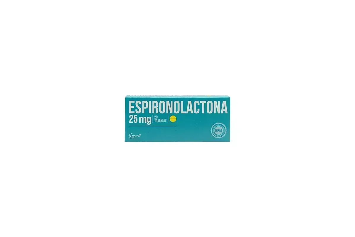 ESPIRONOLACTONA 25 MG X 20 TBL LAPROFF