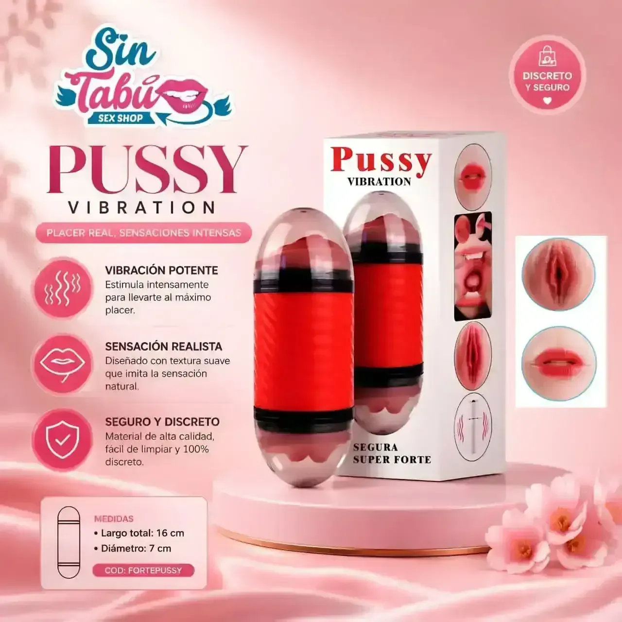 MASTURBADOR FORTE PUSSY