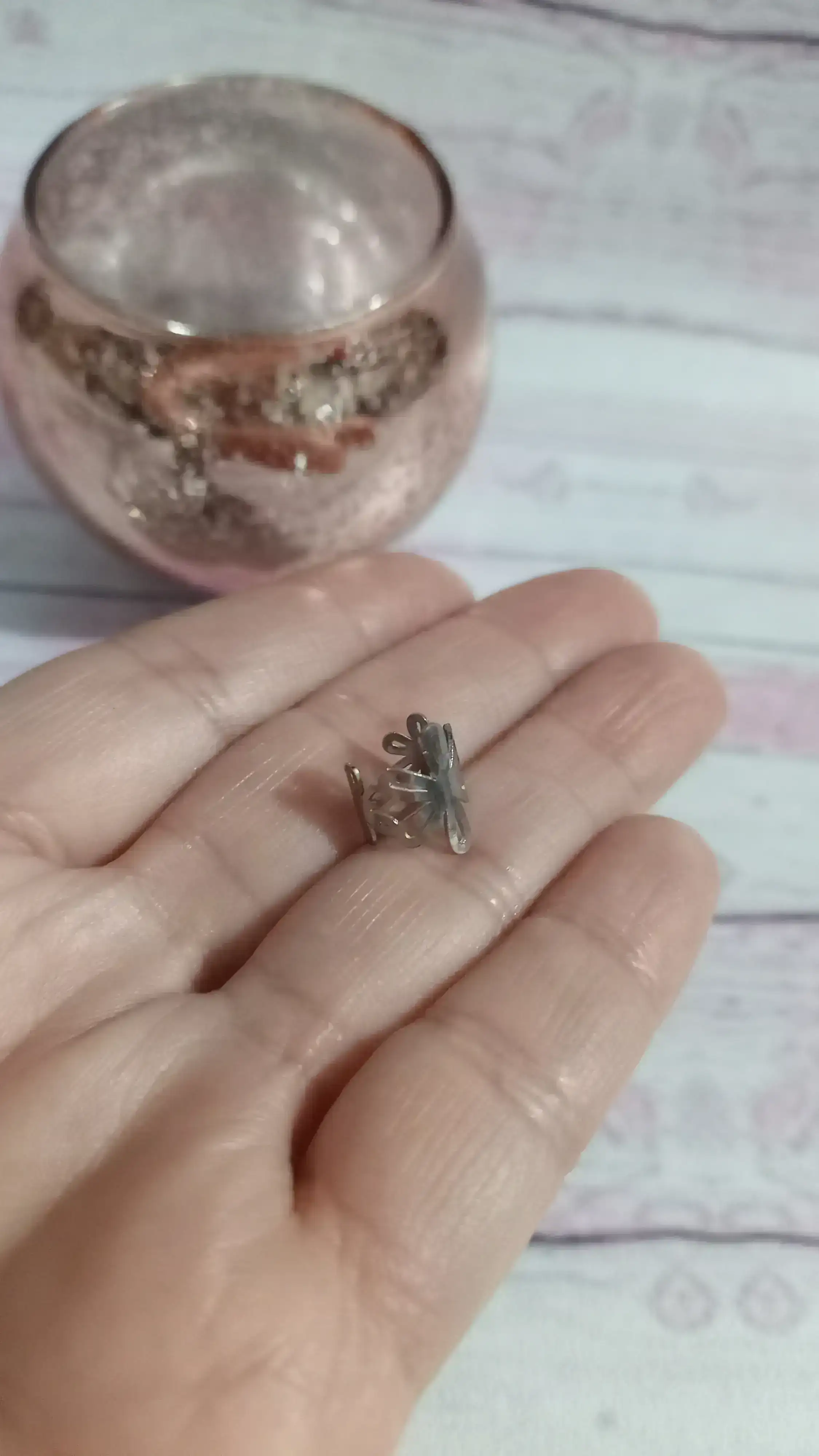 ARO EAR CUFF(SIN PERFORACIÓN) MARGARITAS🌼 3
