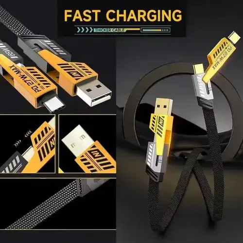 Cable 4en1 ibek carga rapida 
