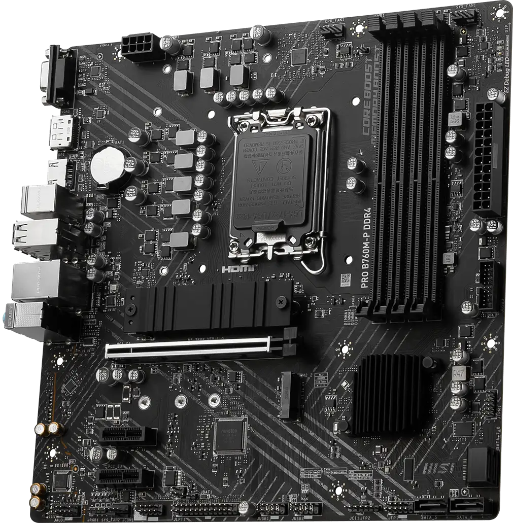 PRO B760M-P DDR4