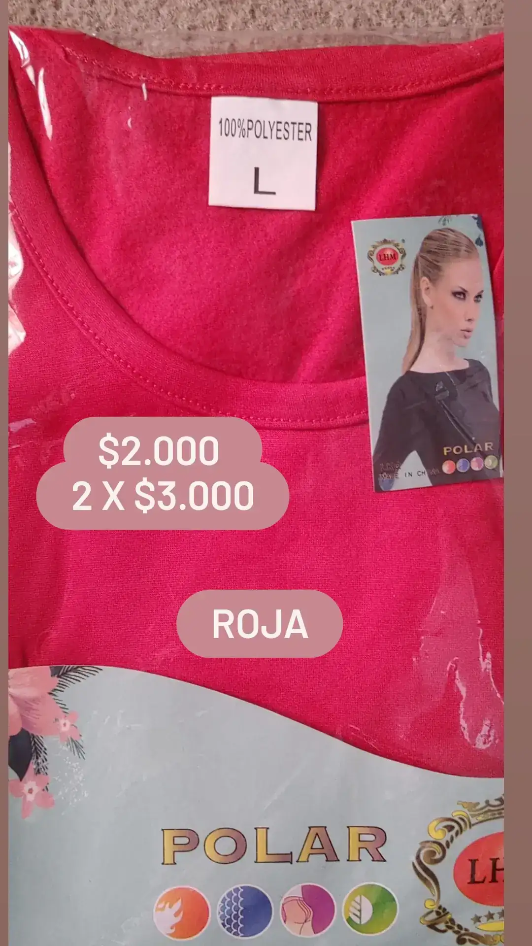 Camiseta Mujer L
