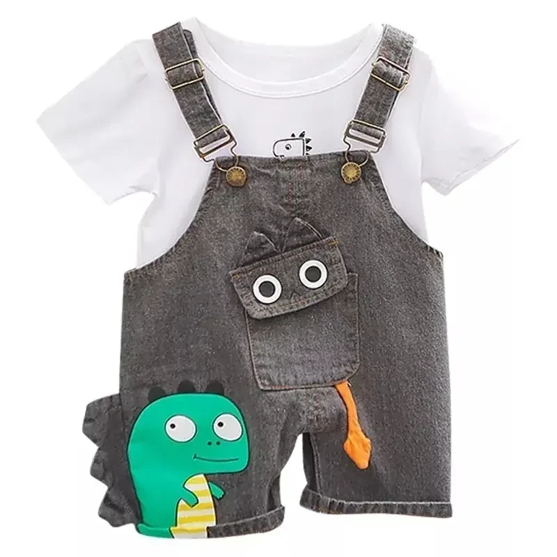 CONJUNTO OVEROL DINO 4