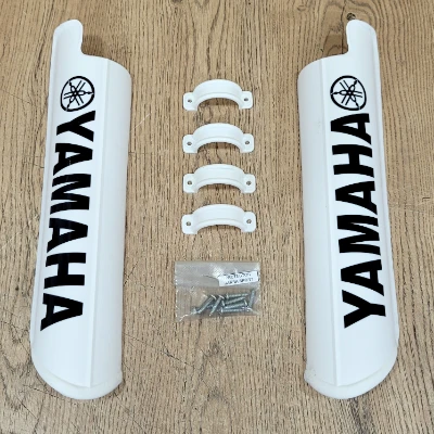 Protector de barras bajo yamaha color blanco Gal