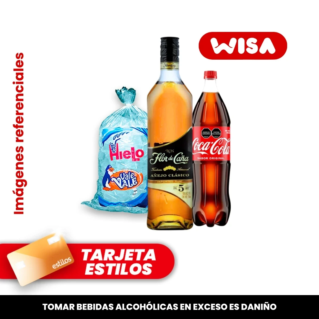EXCLUSIVA PARA TARJETA ESTILOS - Combo Ron Flor de Caña