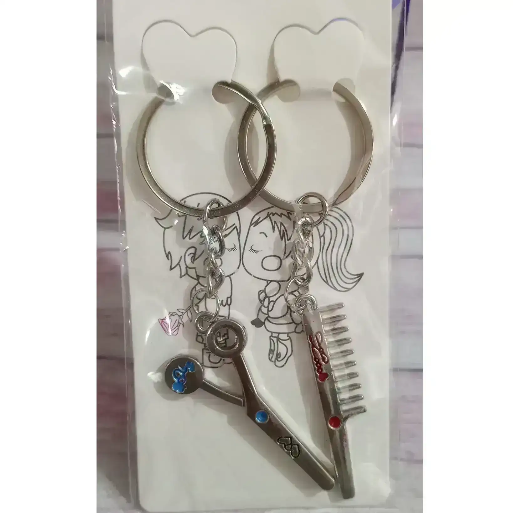 LLAVERO PARA COMPARTIR✂️💗💗💗💗