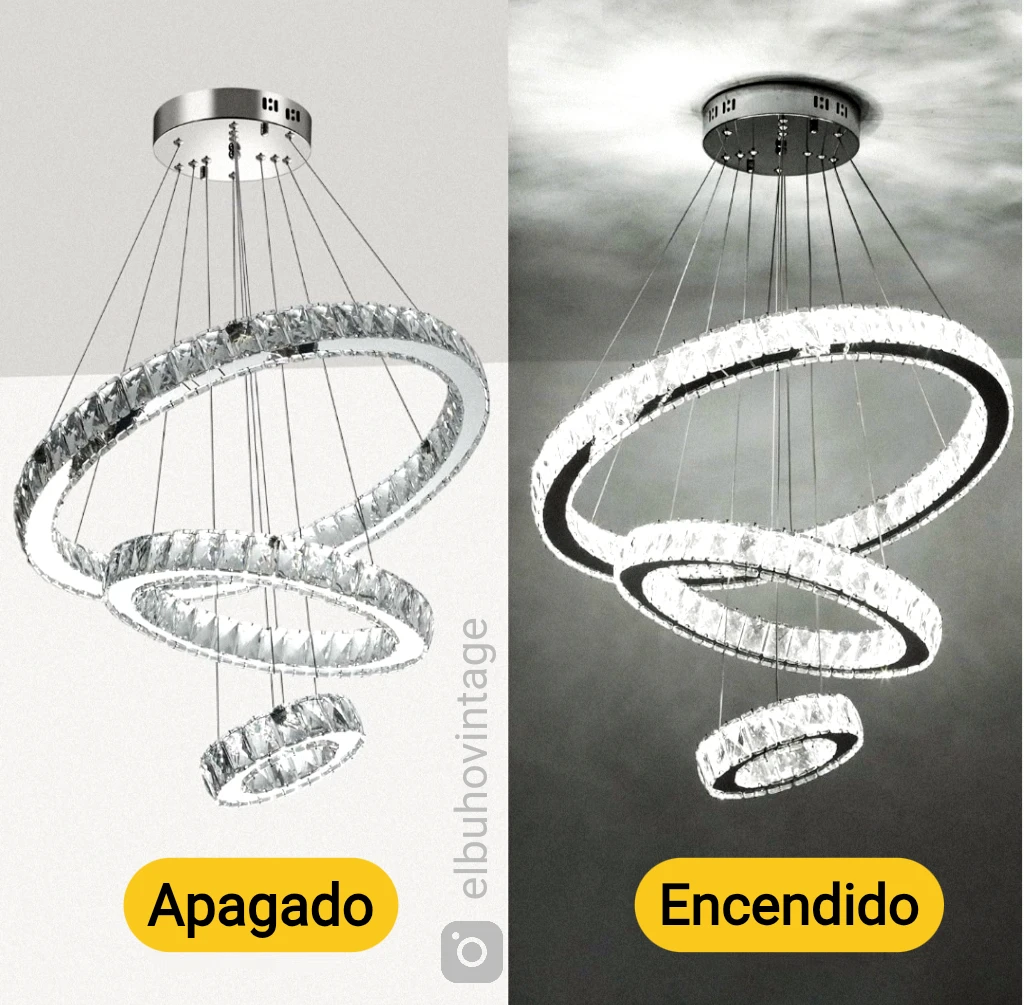 Lámpara de Vidrio en 3D 3