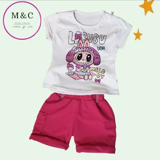 Conjunto T-M Niña 3