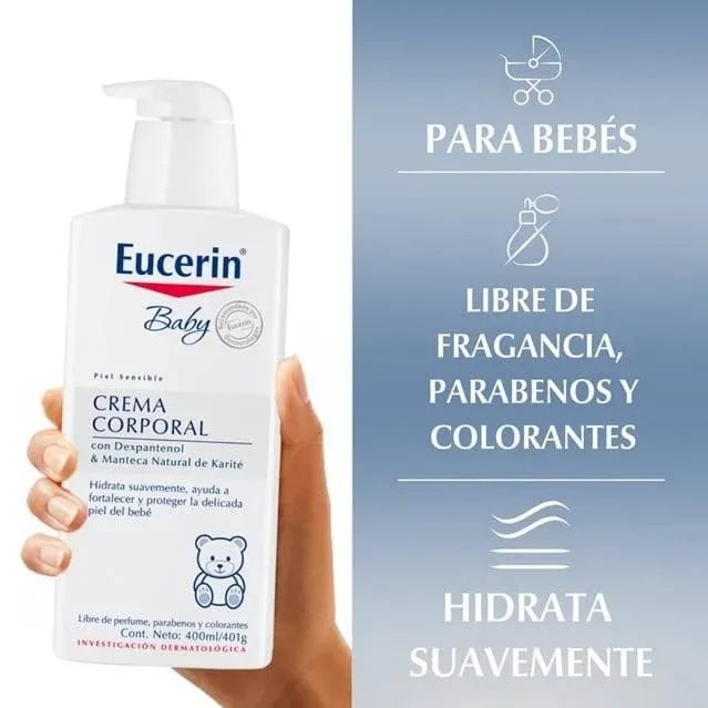 Crema Corporal Baby Eucerin - 400 ml 4