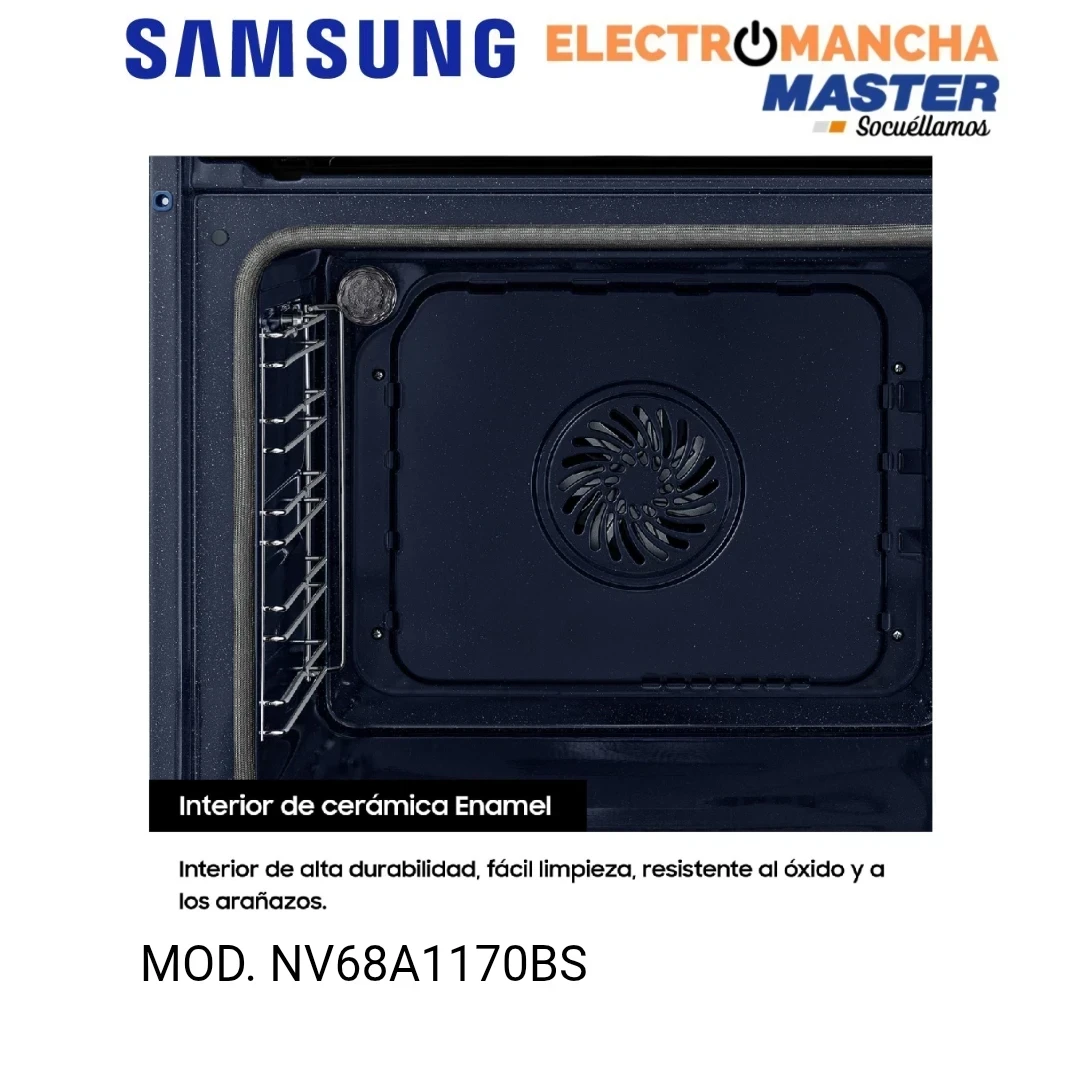 HORNO SAMSUNG NV68A1170BS PIROLITICO MULTIF. A INOX 4