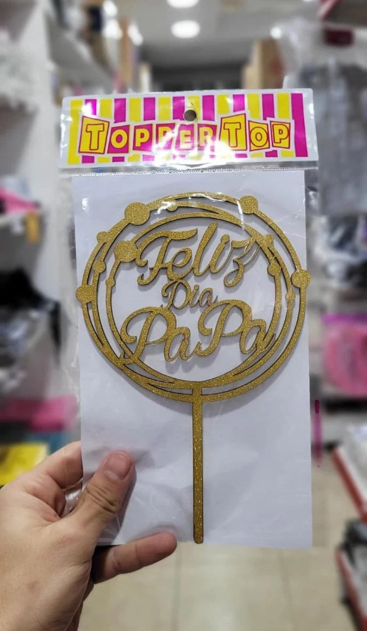 TOPPER FELIZ DIA PAPÁ 
