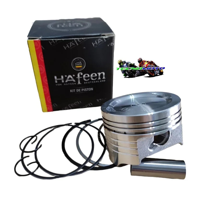 KIT PISTON HONDA 125 CBF TWISTER P.12 1.00 (52.4) [HAFEEN] - 44487