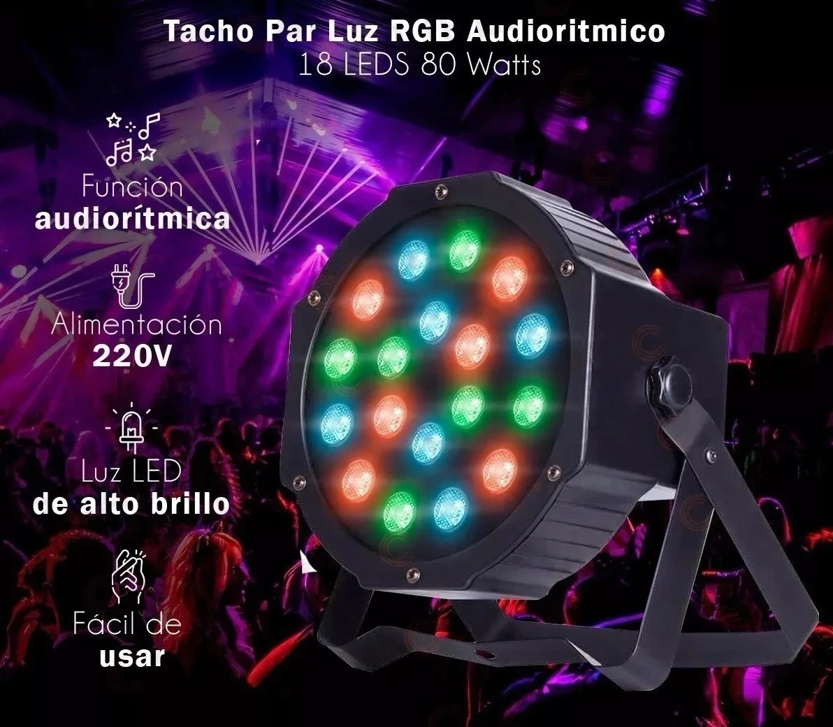 TACHOS LED 80W