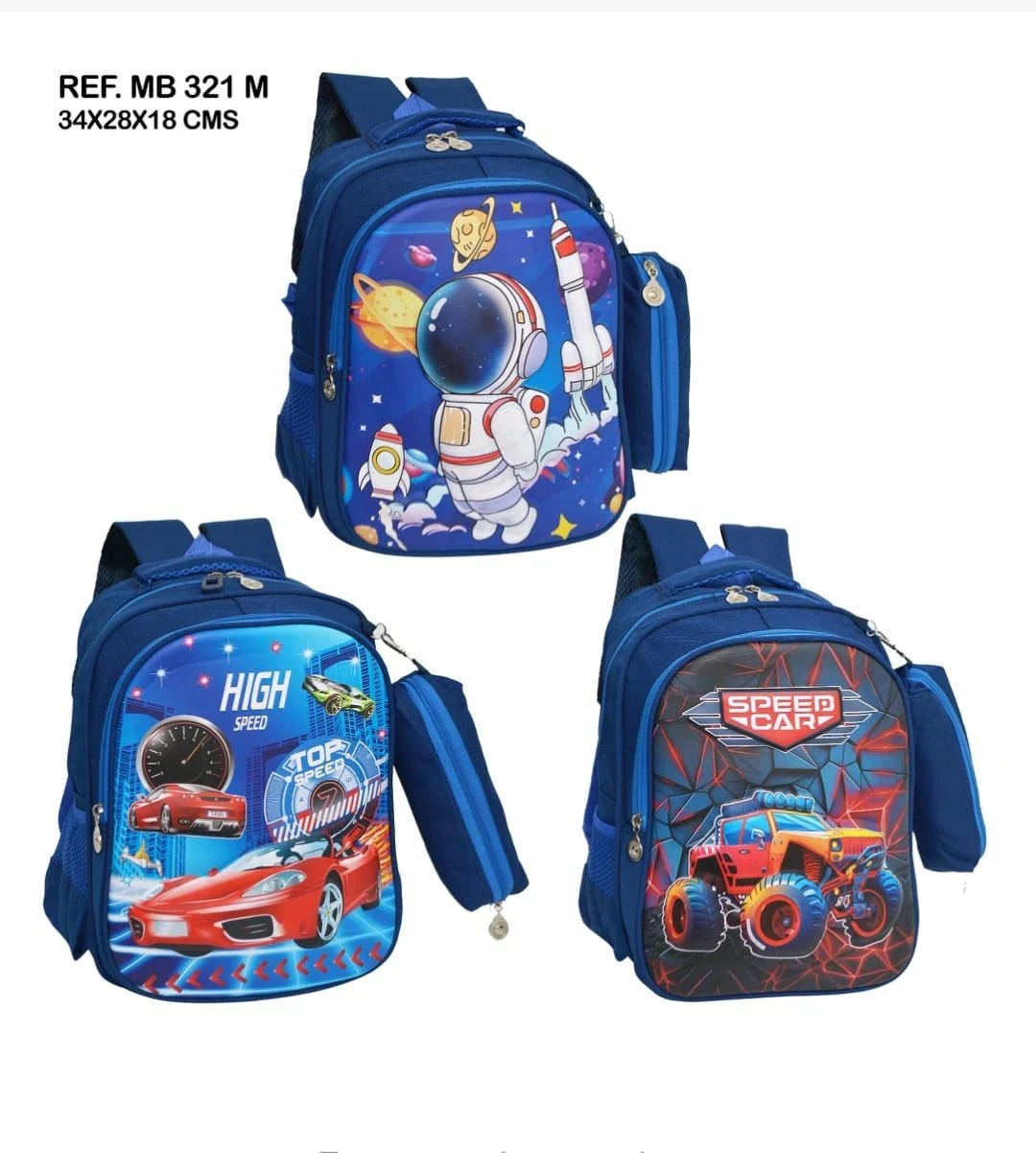 Bolso duo escolar