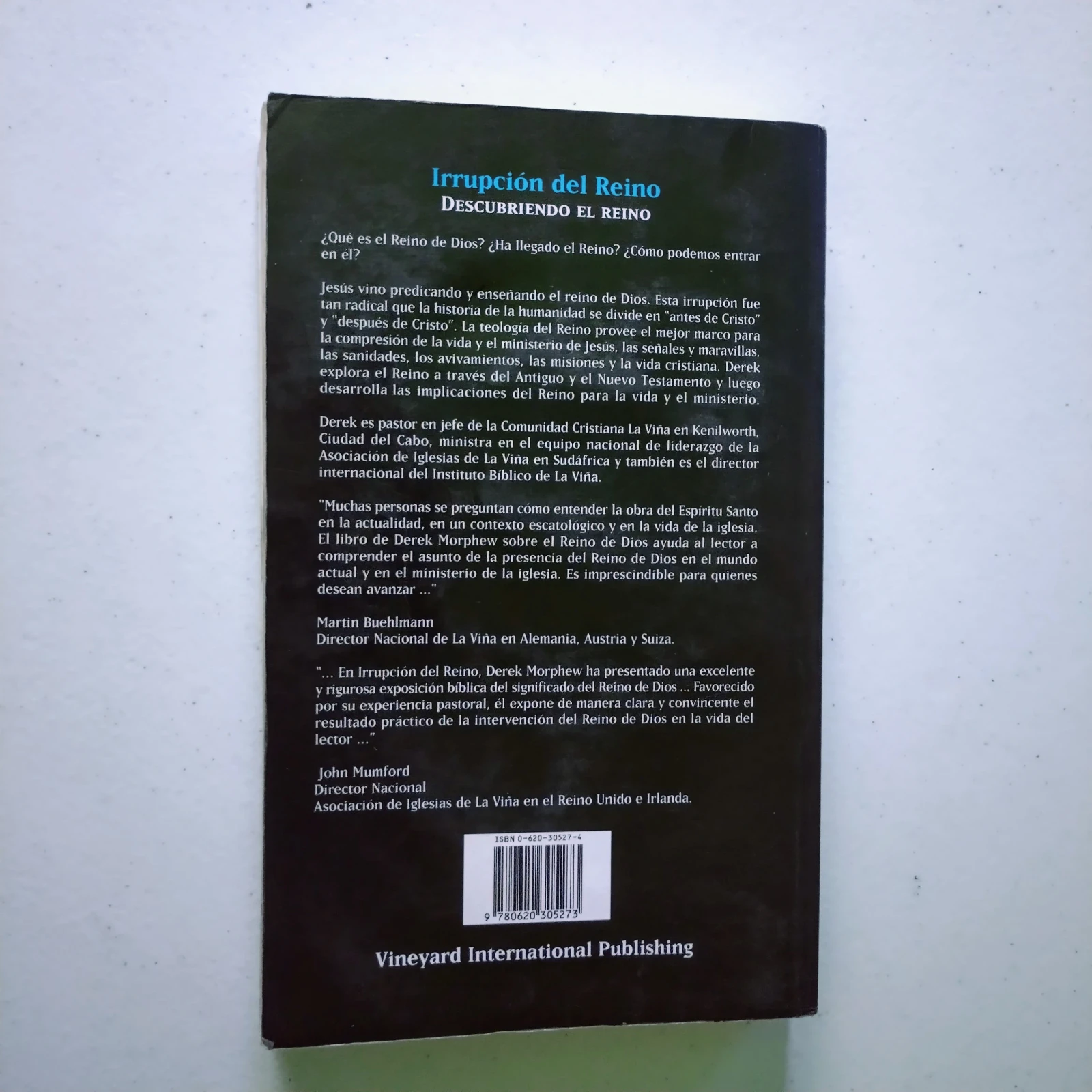 Irrupción del reino, Derek Morphew, usado 2
