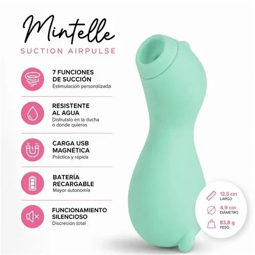 Vibrador Succionador - Mintelle 2