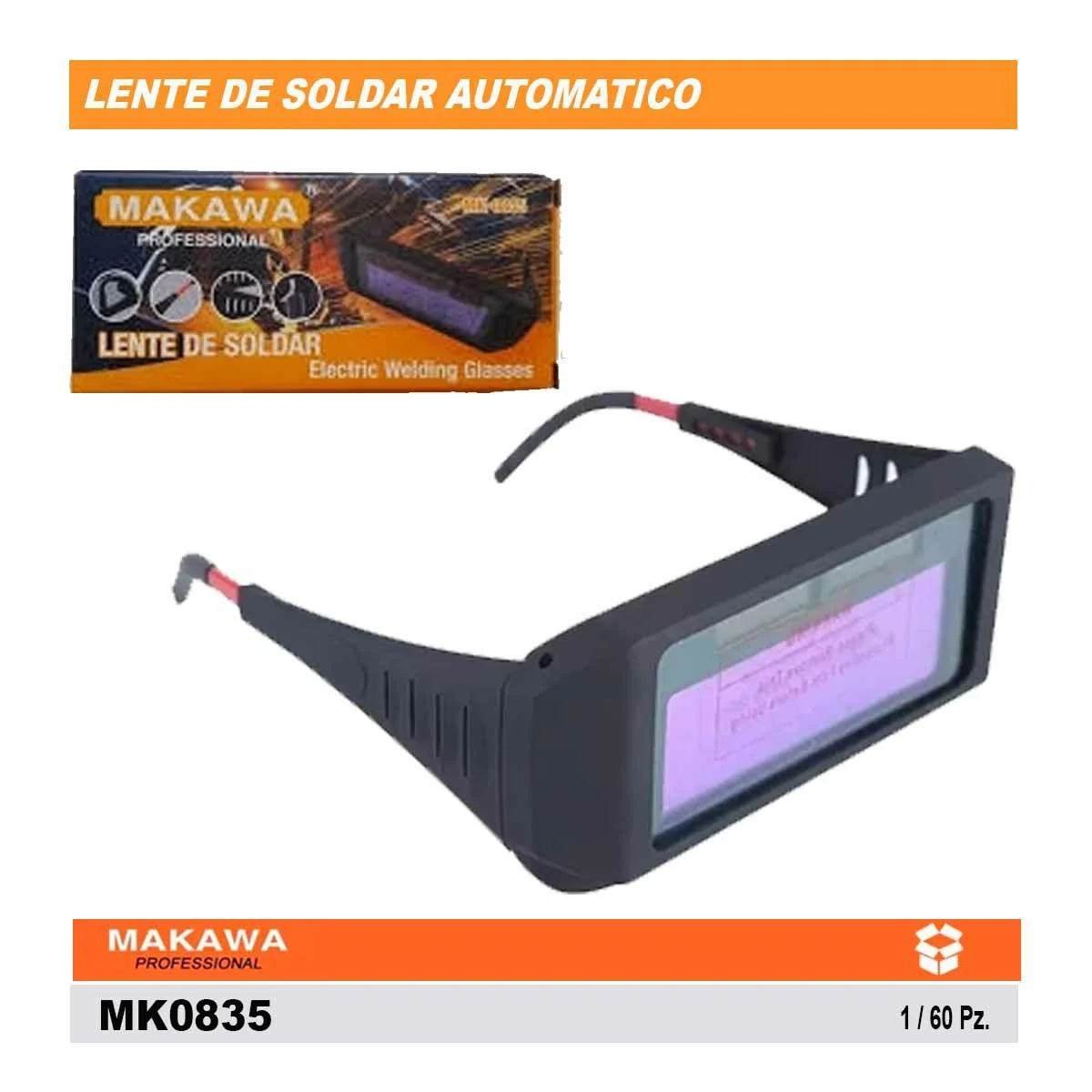 LENTE DE SOLDAR AUTOMATICO MK 