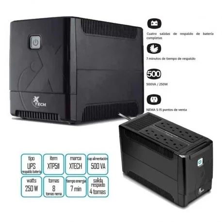 UPS Xtech 500va