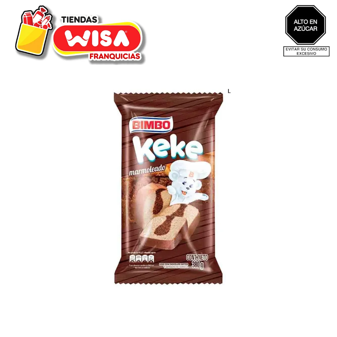 Keke Marmoleado Bimbo 380 G