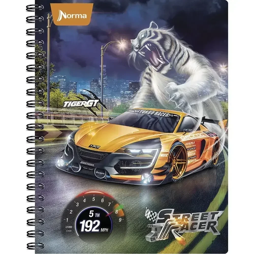 Cuaderno street racer c5 profesional norma 100 espiral -doble