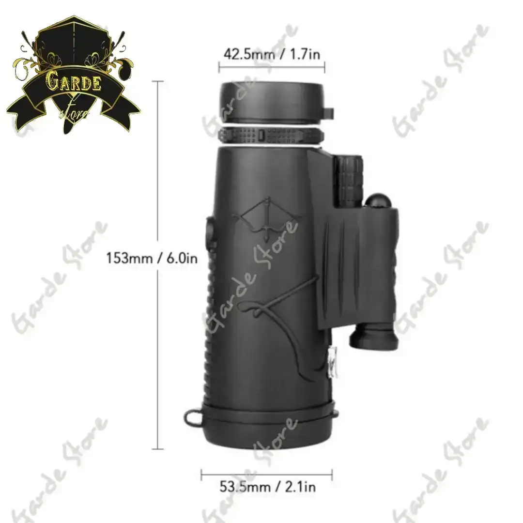 Monocular con láser linterna y trípode  4