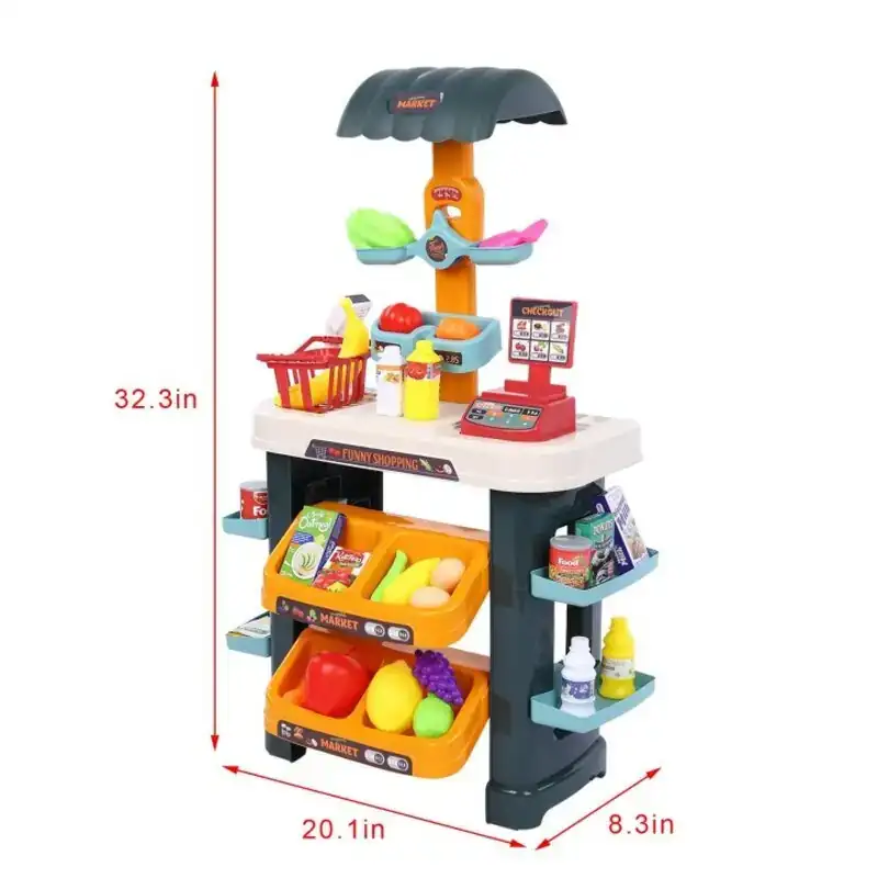 Supermercado grande verde 4