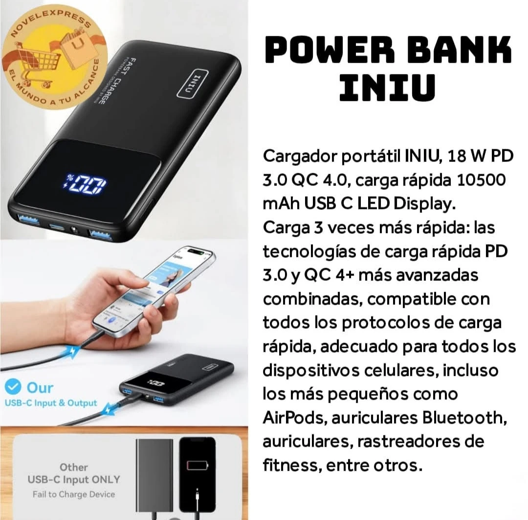 Cargador Portatil INIU