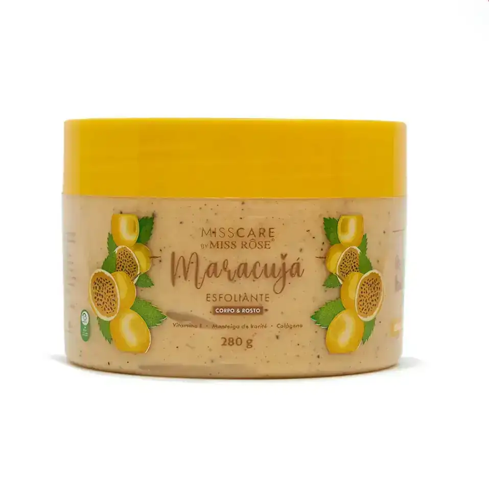 Esfoliante corpo e rosto de Maracujá 