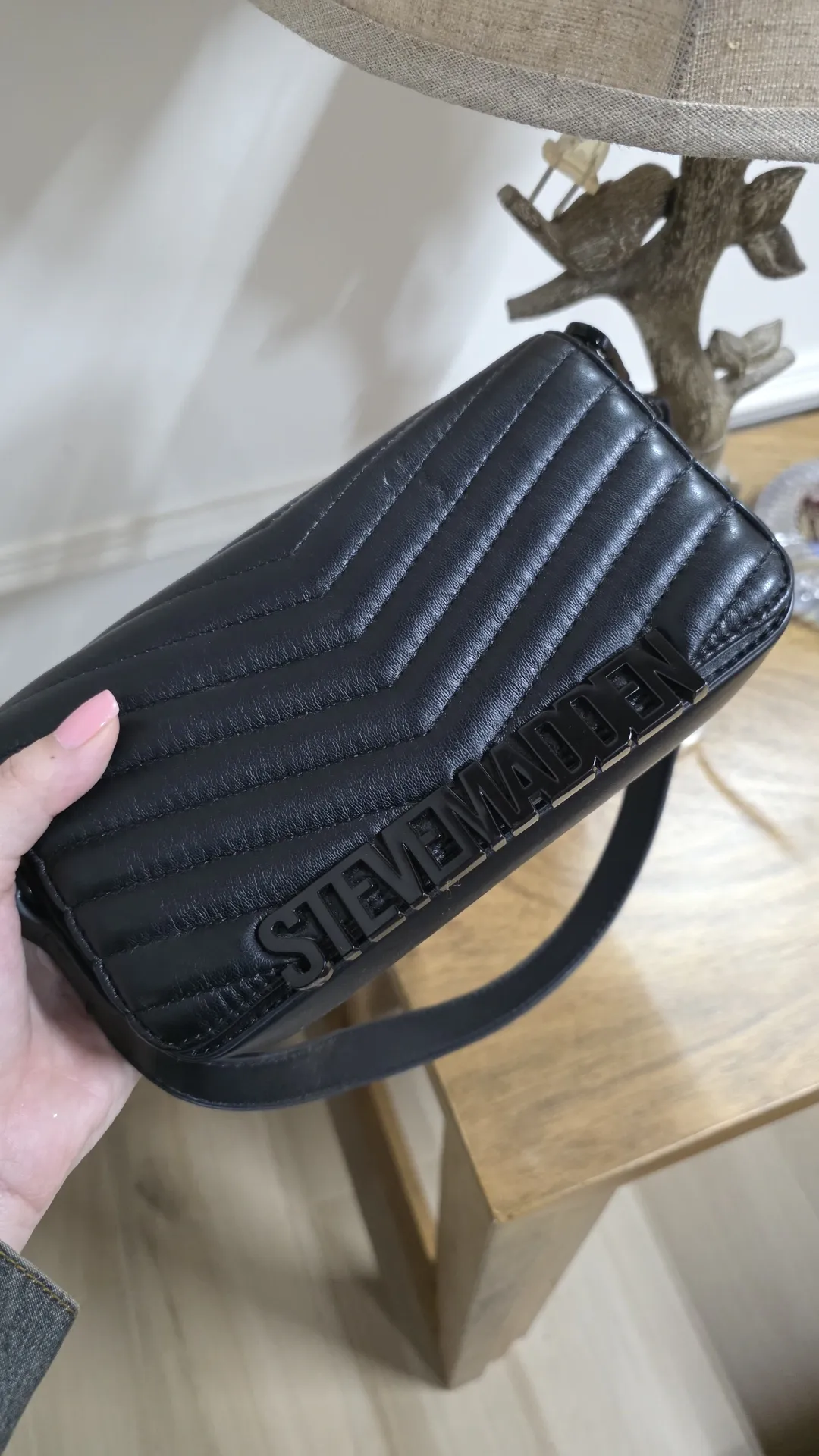 Steve Madden black crossbody