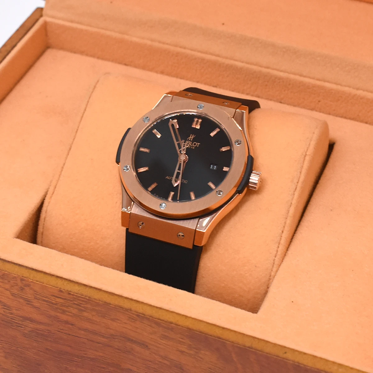 &nbsp; Hublot Classic Fusion En Oro Rosado 7