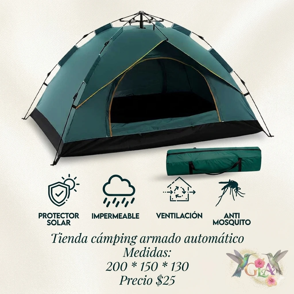 Tienda de acampar auronatica  2
