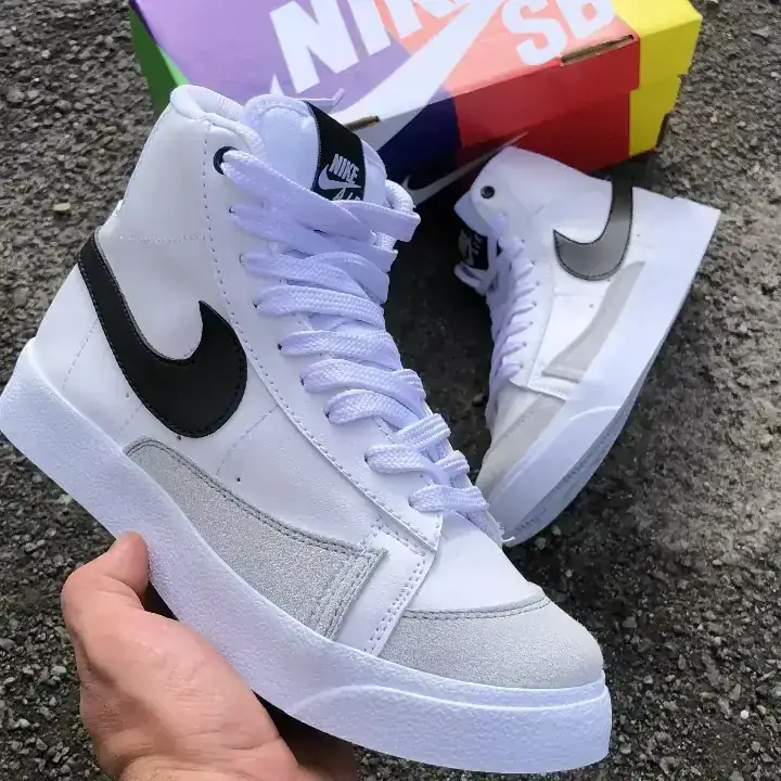 Blazer white black