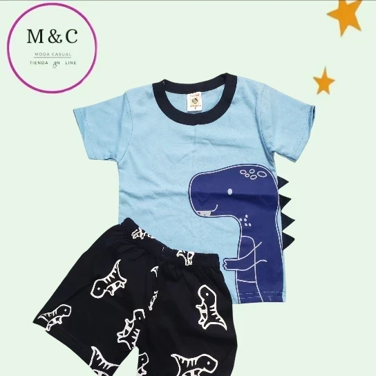 conjunto dino T-2 para bebé  4