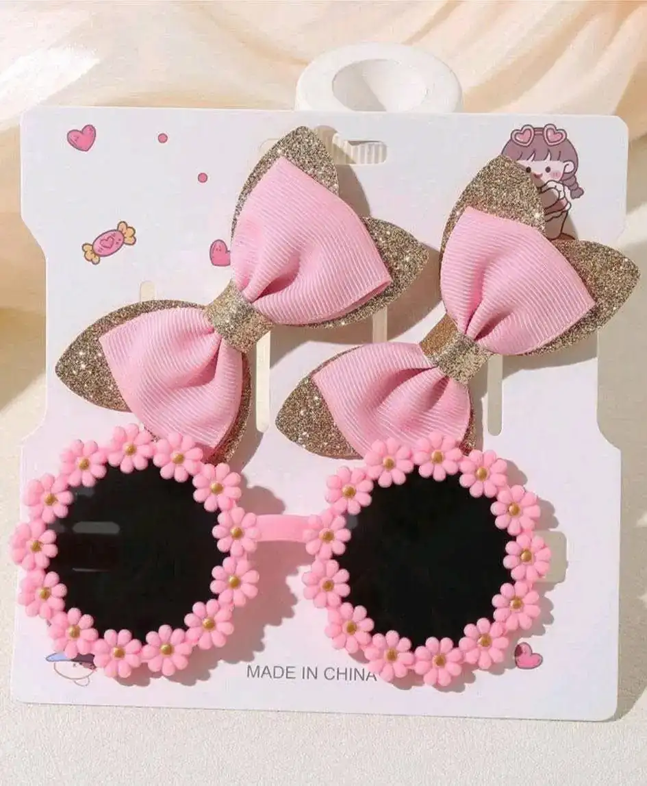 Lentes y moños para niña 2