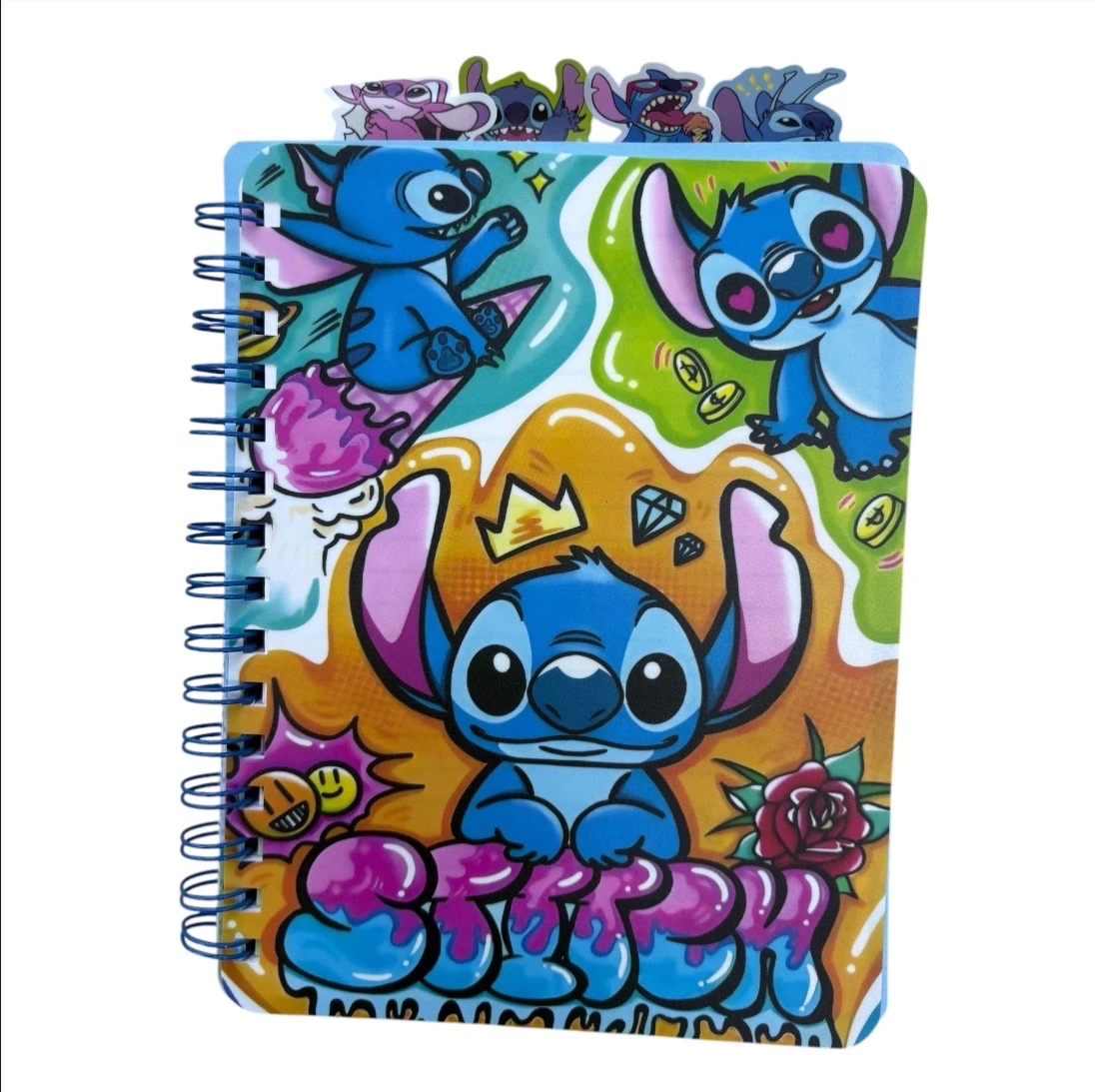 LIBRETA FRANCESA STICH 80 hojas con separadores  3