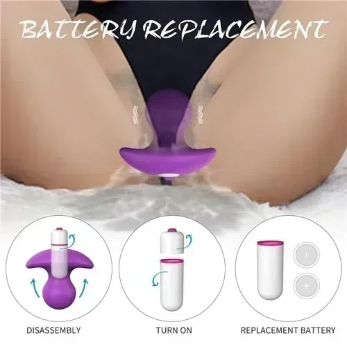 Mini Plug Anal Vibrador 4