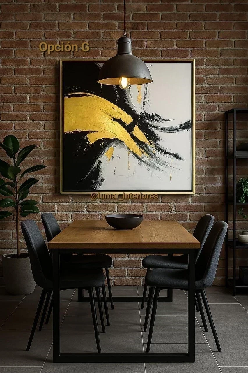 Cuadros Abstractos Varios Tamaños Arte al Óleo  7